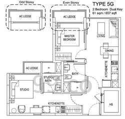 The Hillford (D21), Apartment #565700271